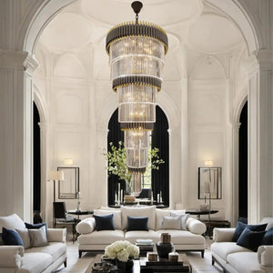 Luxury Oversize Crystal Chandelier Seus Lighting