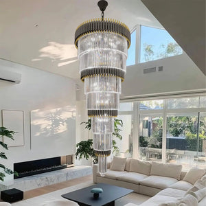 Luxury Oversize Crystal Chandelier Seus Lighting
