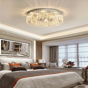 Lyla Crystal Flush Mount Ceiling Light Seus Lighting