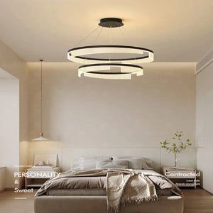 Mae Led Ring Chandelier Seus Lighting