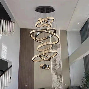Malen Multi Ring Pendant Light Seus Lighting