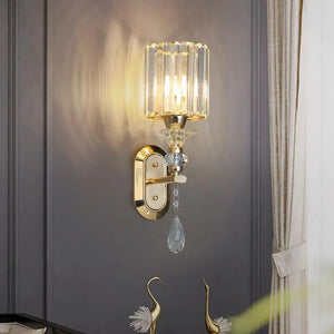 Mavis Wall Lights with Crystals Seus Lighting