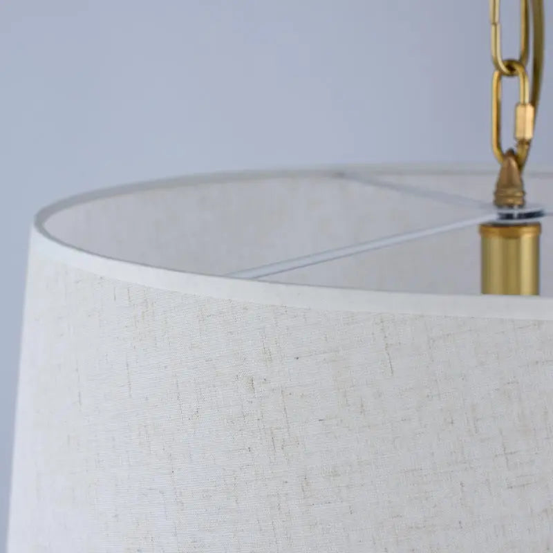Melissa Copper Drum Chandelier Seus Lighting