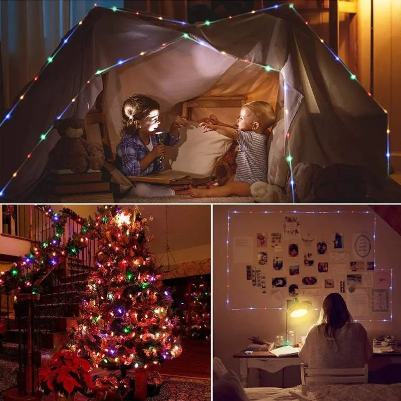 Mia Solar Powered Fairy Lights Seus Lighting