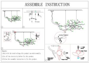 Minas Rustic Tree Branch Chandelier Seus Lighting
