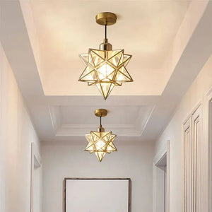 Modern Moravian Star Chandelier Seus Lighting