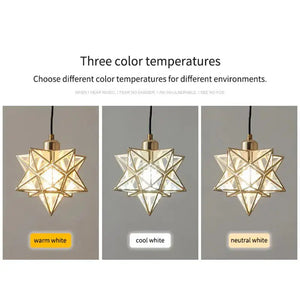 Modern Moravian Star Chandelier Seus Lighting