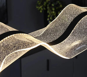 Modern Ocean Wave Pendant Chandelier for Kitchen Seus Lighting