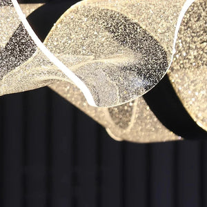 Modern Ocean Wave Pendant Chandelier for Kitchen Seus Lighting