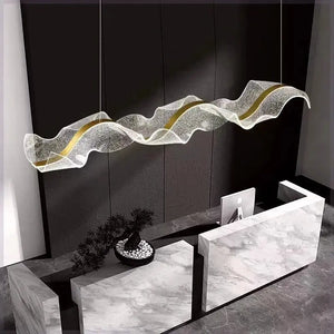 Modern Ocean Wave Pendant Chandelier for Kitchen Seus Lighting