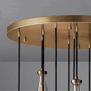 Modern Raindrop Chandelier for Foyer & Staircase Seus Lighting