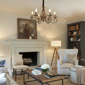 Modern Rustic Chandeliers 6/8 Heads Seus Lighting