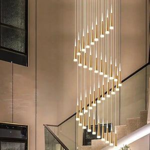 Modern Staircase Chandelier Lighting Seus Lighting