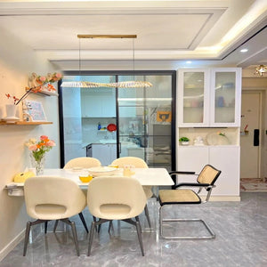 Moly Linear Crystal Chandelier for Dining Room&Kitchen Seus Lighting