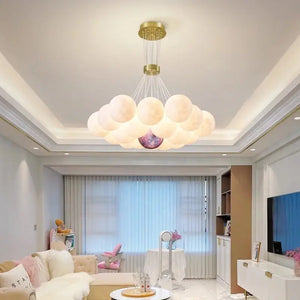 Moon Bubble Pendant Chandelier Seus Lighting