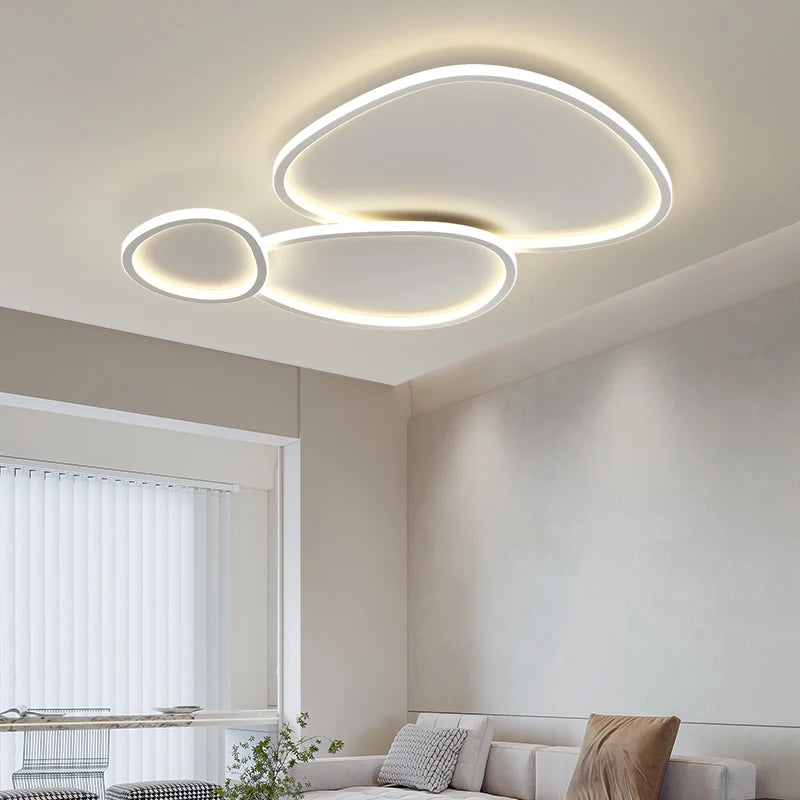 Nelis Modern Smart Led Flush Mount Ceiling Light Seus Lighting