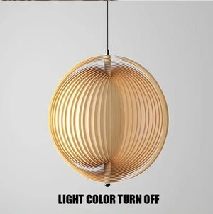 Nia Wood Staircase Chandelier Seus Lighting