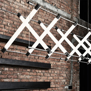 Nina Contemporary LED Kitchen Island Light Seus Lighting