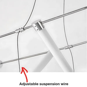 Nina Contemporary LED Kitchen Island Light Seus Lighting