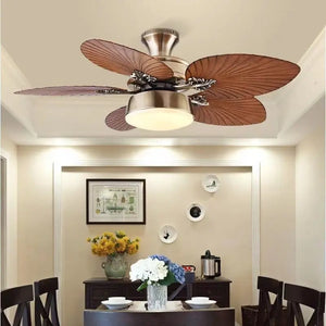 Noreen Leaf Ceiling Fan Seus Lighting