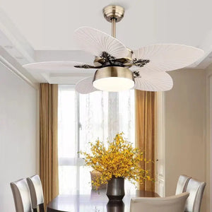 Noreen Leaf Ceiling Fan Seus Lighting
