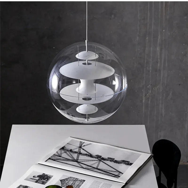 Peri Modern Sphere Chandelier Seus Lighting