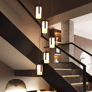 Polin Modern Over The Stairs Chandelier Seus Lighting