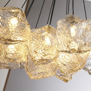 Post Modern Chrome Chandeliers Seus Lighting