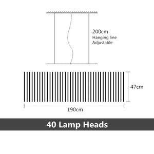 Radiel Modern Led Chandelier Seus Lighting