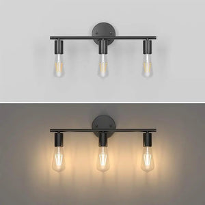 Rossi Farmhouse Light Fixtures Bathroom Seus Lighting