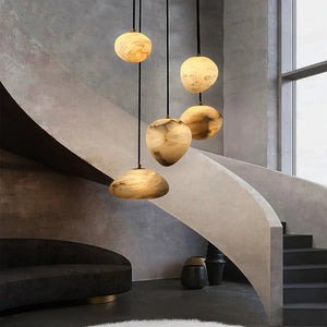 Sage Marble Chandelier Seus Lighting