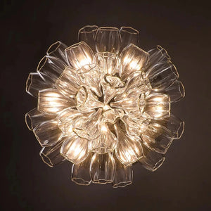 Sasha Modern Designer Crystal Flower Chandelier Seus Lighting