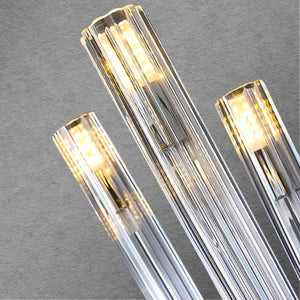 Sesi Remote Control Mid Century Modern Glass Chandelier Seus Lighting