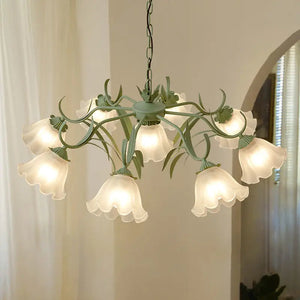Tina Green French Style Flower Chandelier Seus Lighting