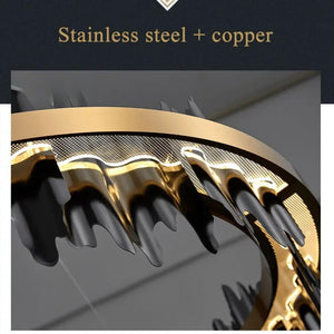 Verda Modern Circular Chandelier Seus Lighting