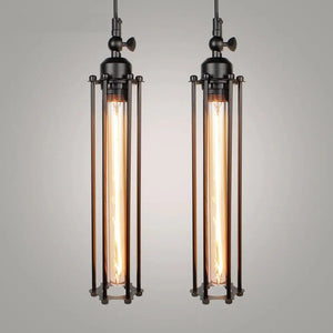 Vintage Flute Pendant Light Seus Lighting