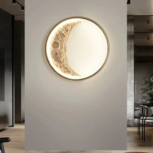 Waterproof Outdoor Moon Wall Light Seus Lighting