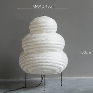 Wayuu Rice Paper Floor Lamp Seus Lighting