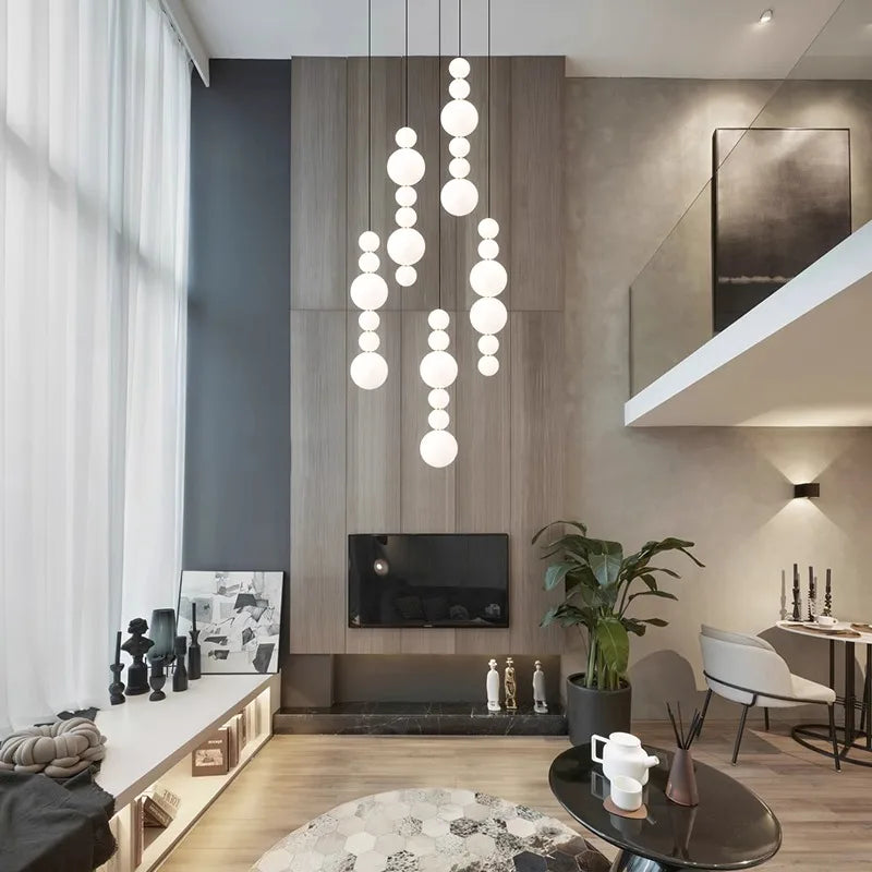Modern Globe Pendant Lights Ceiling Vrct Set 3 Light Globe Gradient Modern Globe Pendant Lights Ceiling Vrct Set 3 Light Globe Gradient