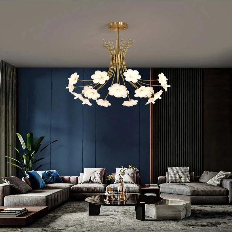 Modern flower chandelier hotsell