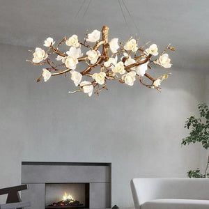 Zenth Vintage Flower Chandelier L160W50H50cm A / Warm Light 3000K Seus Lighting