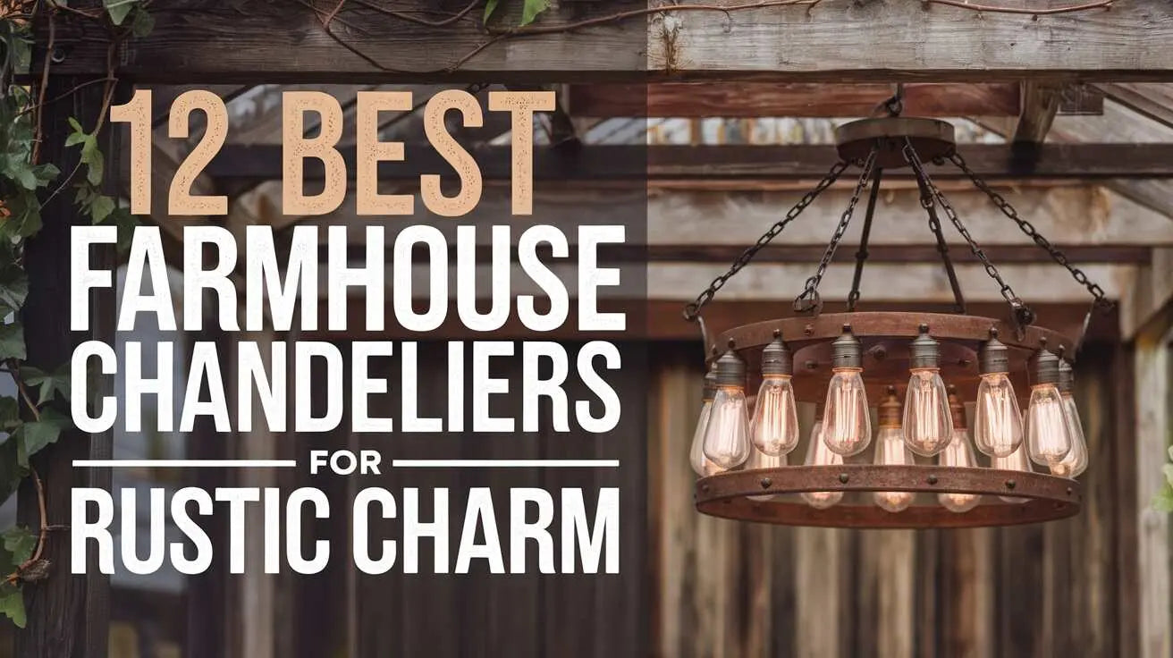 Best Farmhouse Chandeliers: Dining Room, Rustic & Modern