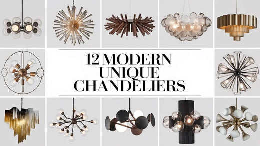 12 Modern Unique Chandeliers