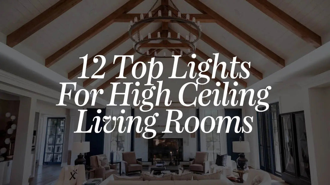 High Ceiling Living Room Lighting Ideas: Design Guide – Seus Lighting