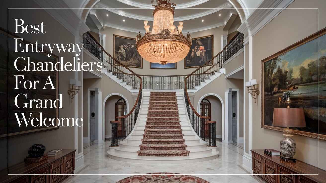 Best Entryway Chandeliers: Grand, Modern & Crystal Picks