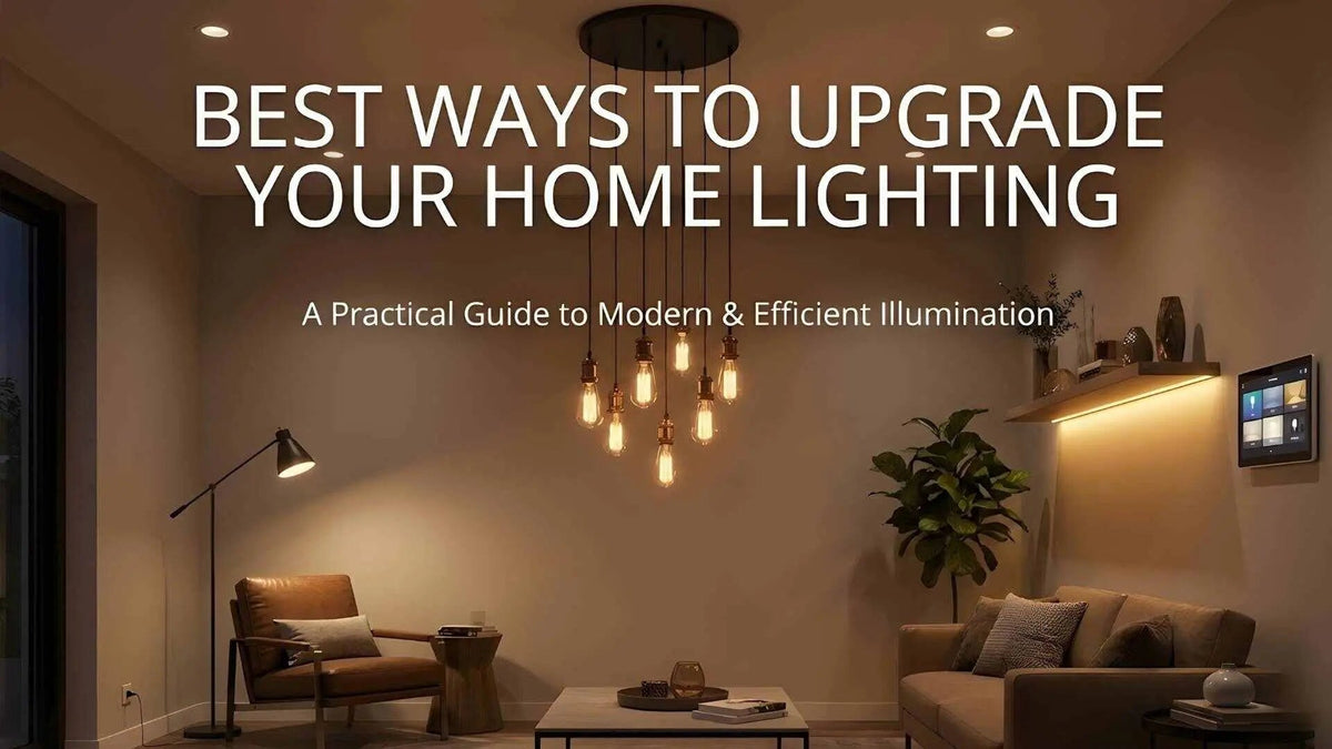 Best Ways to Upgrade Home Lighting: A Room-by-Room Guide
