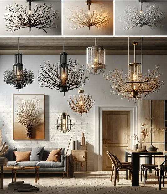 Choosing the Ideal Color and Material for Your Branch Chandelier