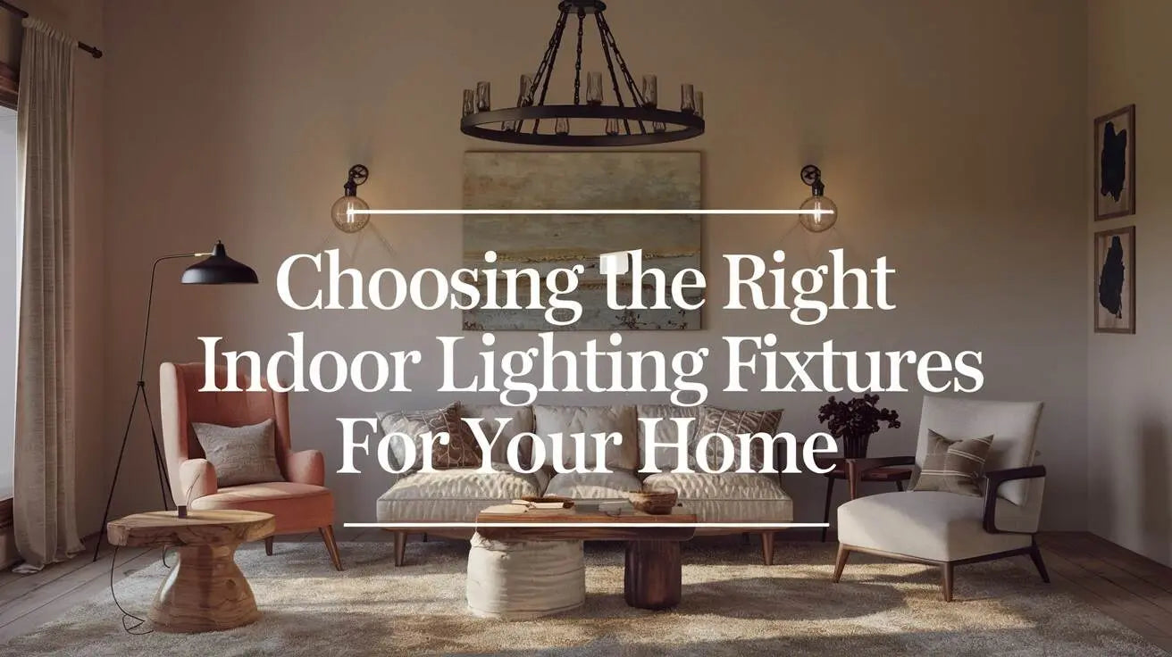 Choosing the Right Indoor Lighting Fixtures for Your Home