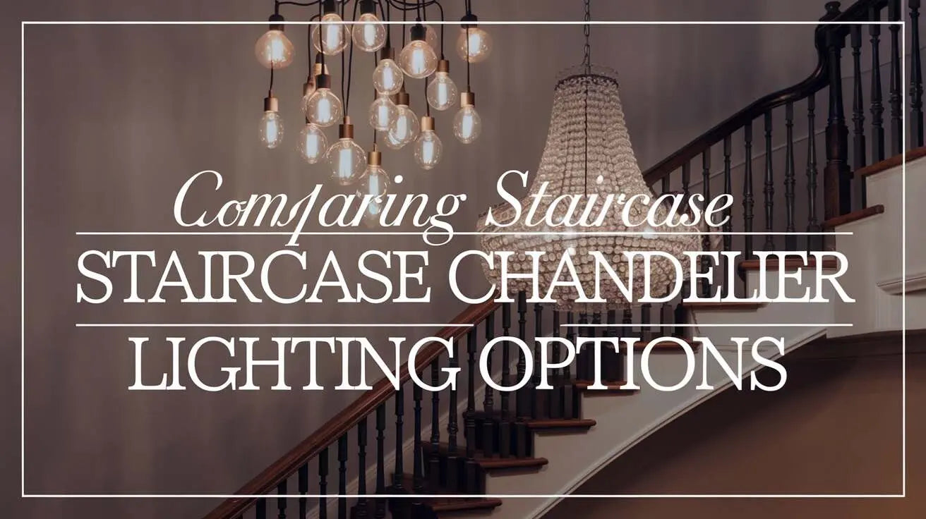 Comparing Staircase Chandelier Lighting Options