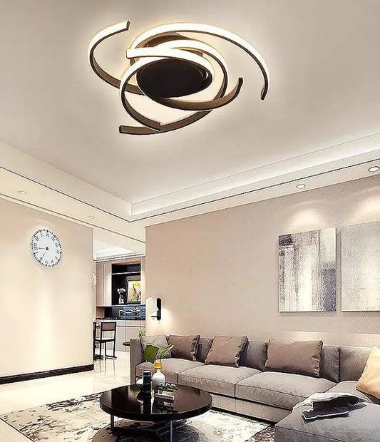 modern living room led lights